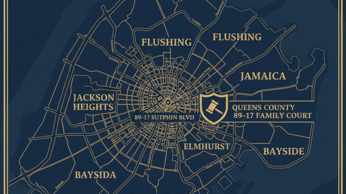 Queens neighborhoods served - map showing Astoria, Flushing, Jamaica, Forest Hills and surrounding areas